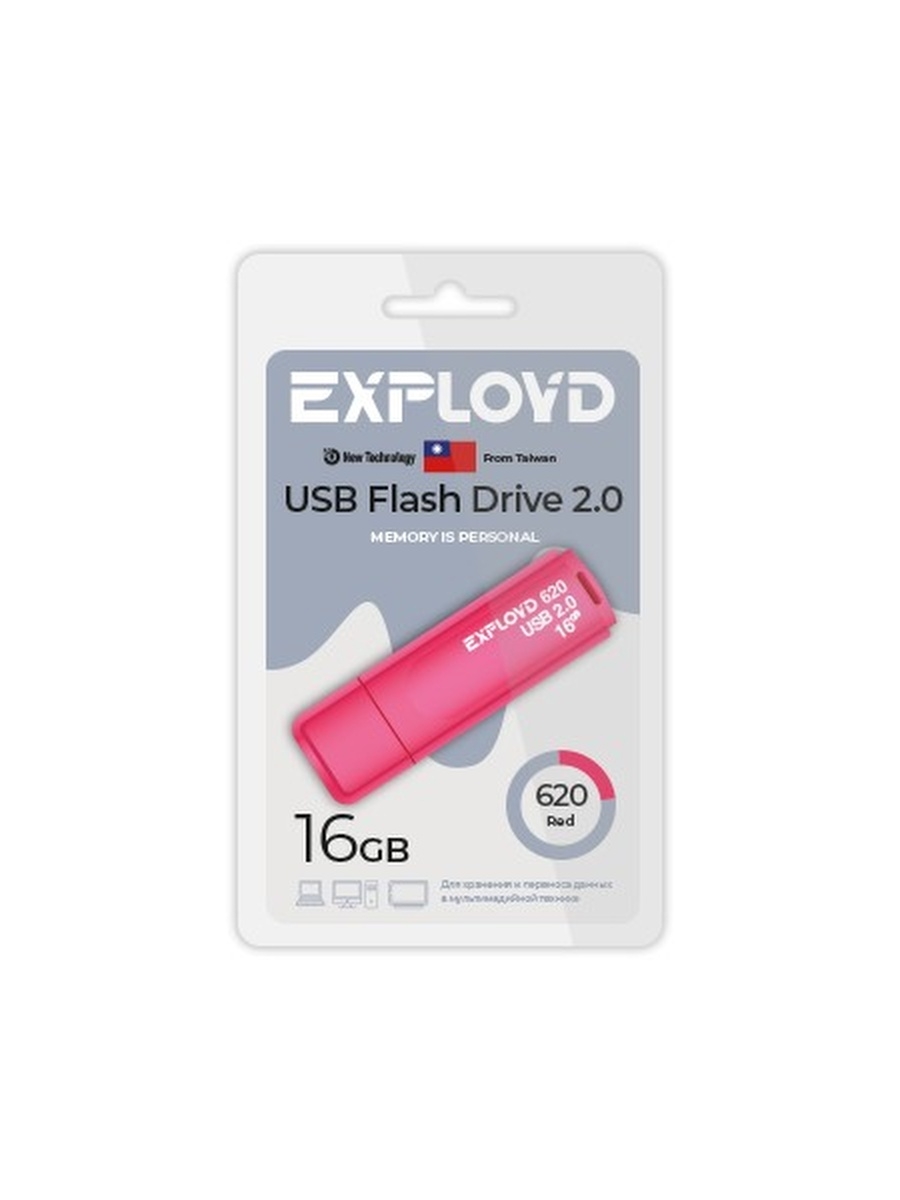 USB Flash 16GB Exployd (620) цвета в ассортименте